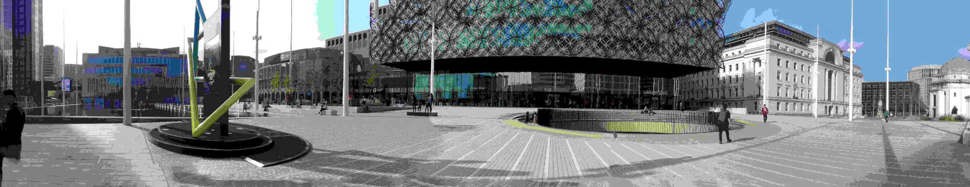 ImagesBirmingham/Birmingham Broad Street Centenary Square Panorama.jpg